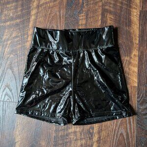 JNK Faux Patent Leather Shorts